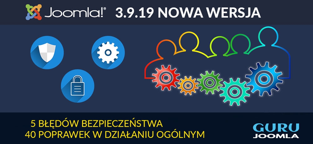 NOWA WERSJA JOOMLA 3.9.19 - opis zmian