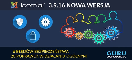 NOWA WERSJA JOOMLA 3.9.16 - opis zmian