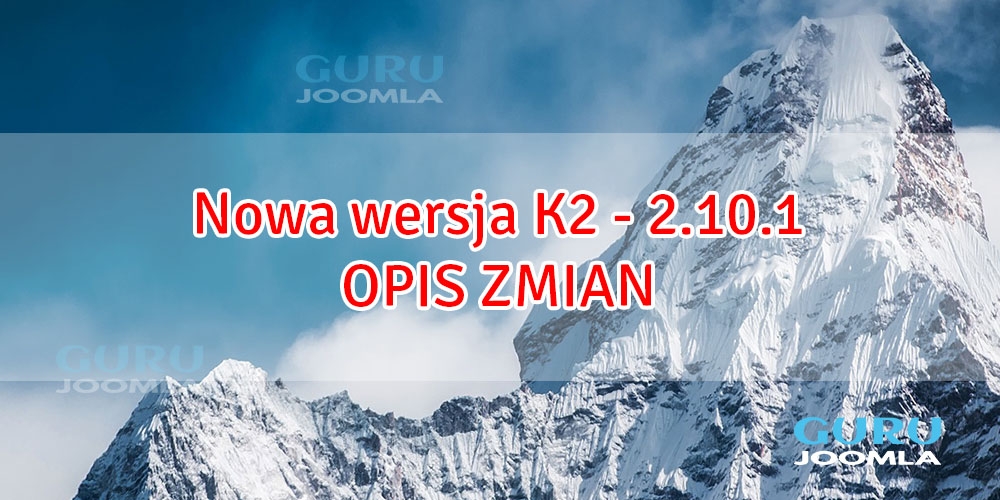 NOWA WERSJA K2 2.10.1 - OPIS ZMIAN