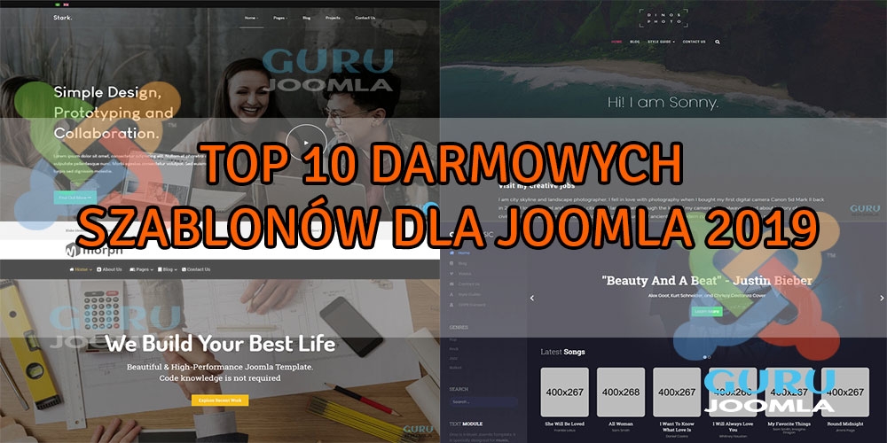 TOP 10 DARMOWYCH SZABLONÓW DLA JOOMLA 2019
