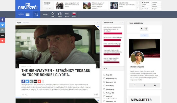 Blog "Cobejrzec.pl"
