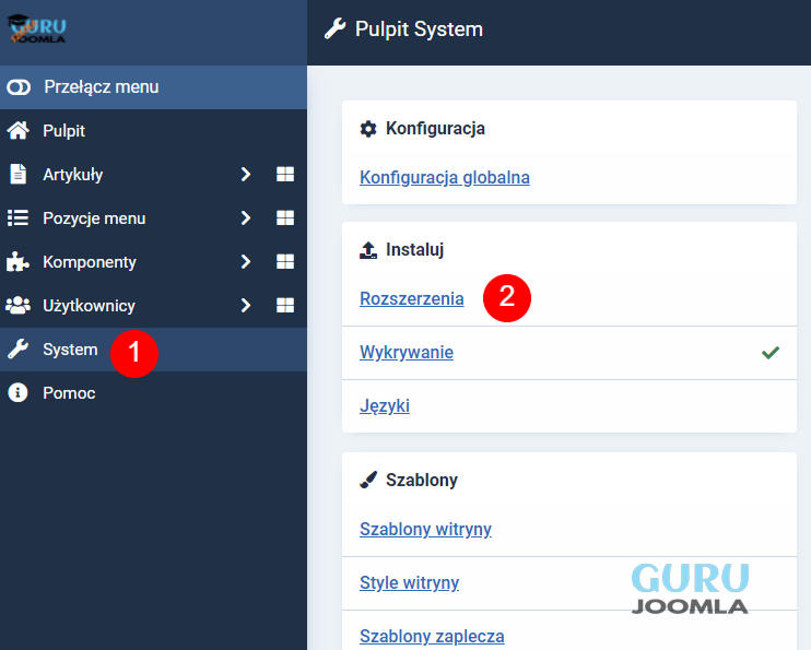 joomla4 instalowanie modulu joomlaguru pl