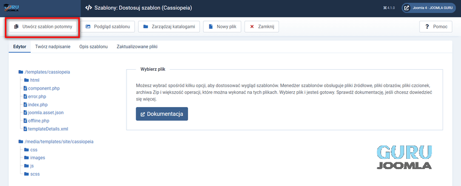 joomla 4 1 szabon potomny