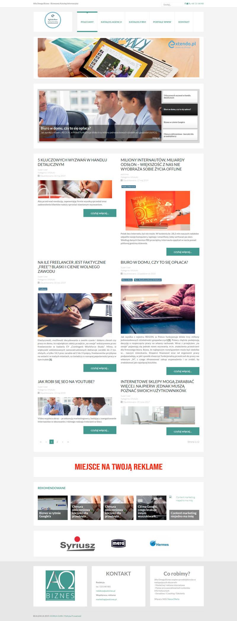  mymediahouse.com.pl - wykonanie strony 