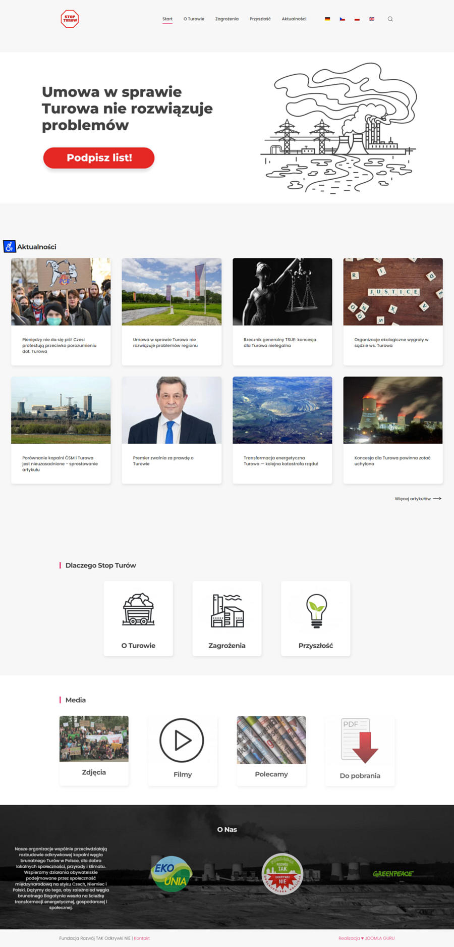  Stopturow.com - wykonanie strony 