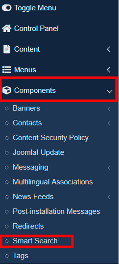 joomla4 joomlaguru.pl inteligetne wyszukiwanie menu
