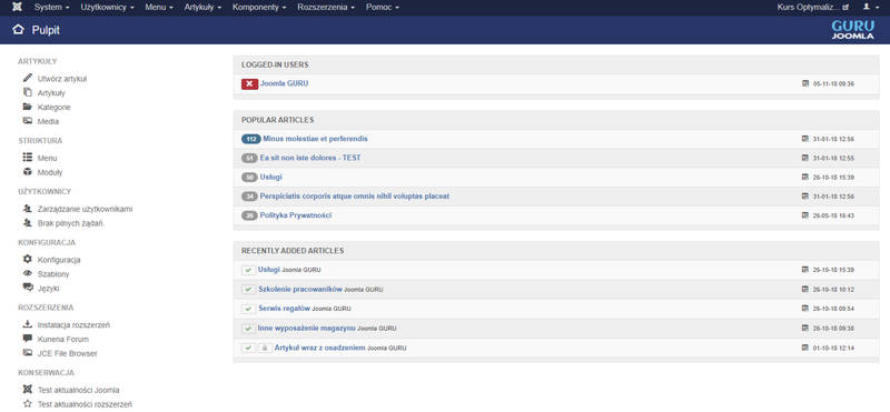 j 3 panel administracyjny