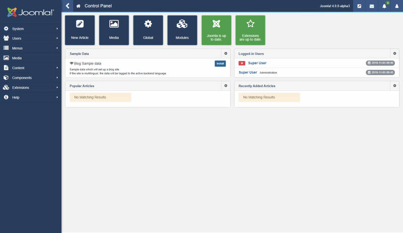 j4 a3 panel administracyjny