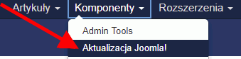 fix core plikow aktualizacja joomla menu