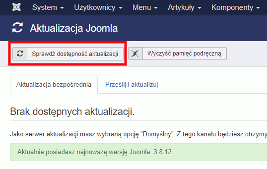 fix core plikow aktualizacja sprawdz