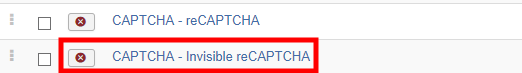 joomla3 9 beta recaptcha invisible
