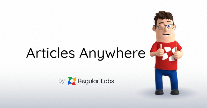 article anywhere Joomla