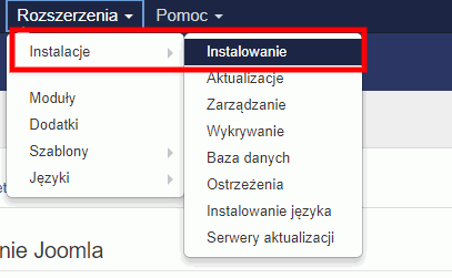 instalowanie