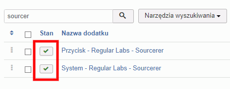 sourcerer dodatki