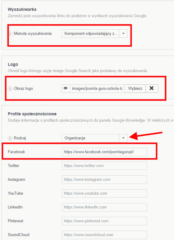Google Structured Data Konfiguracja - - Poradnik po lepszym SEO w JOOMLA