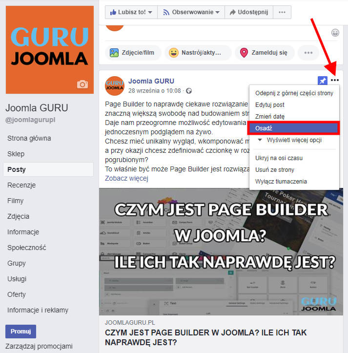 osadzanie facebook 1