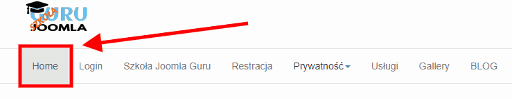 ukrywanie home widoczne