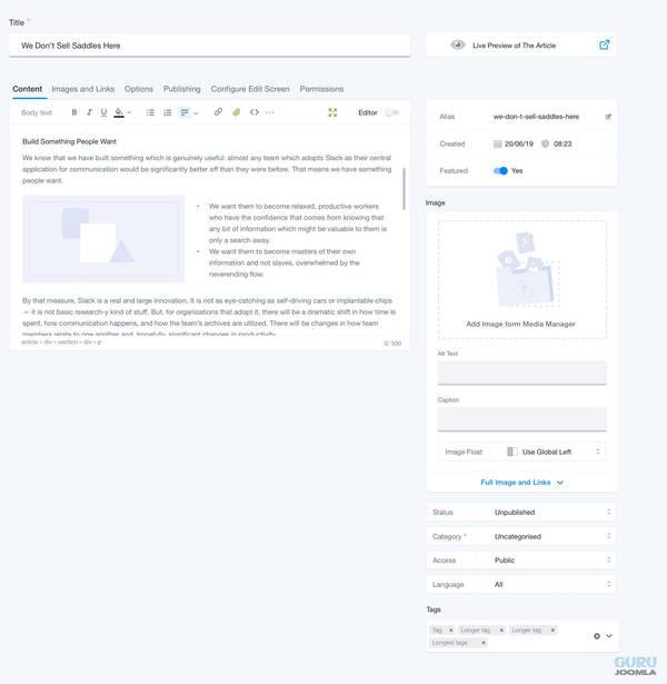 widok artykułu joomla4 propozycja