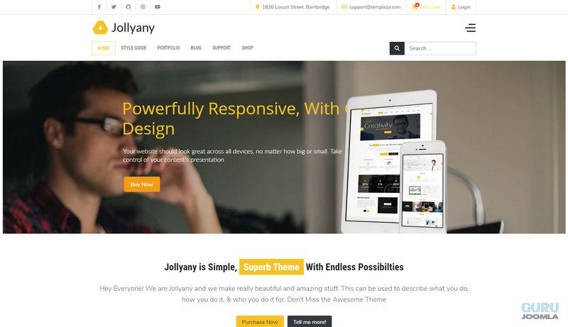temlaza jollyany darmowy szablon dla Joomla 3
